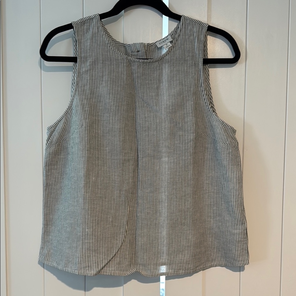 Striped Sleeveless Top